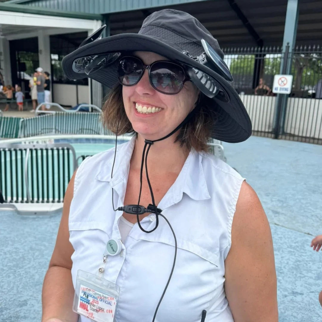 Solar Fans Brim Hat
