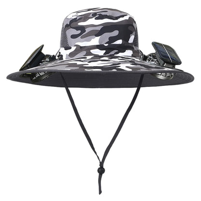Solar Fans Brim Hat