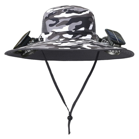 Solar Fans Brim Hat